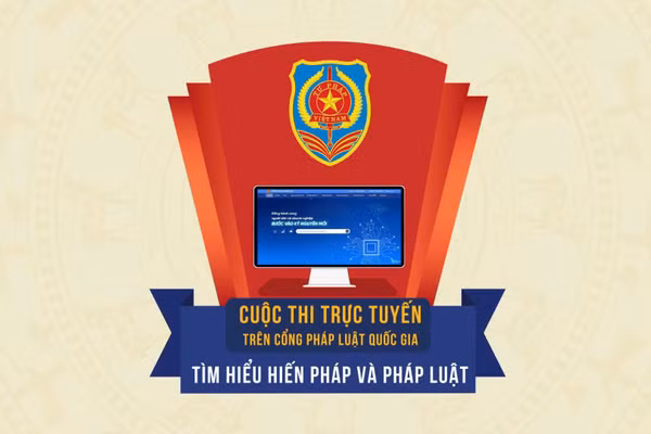Gần 2,2 triệu bài tham dự Cuộc thi trực tuyến tìm hiểu Hiến pháp và pháp luật. (Nguồn: TL)