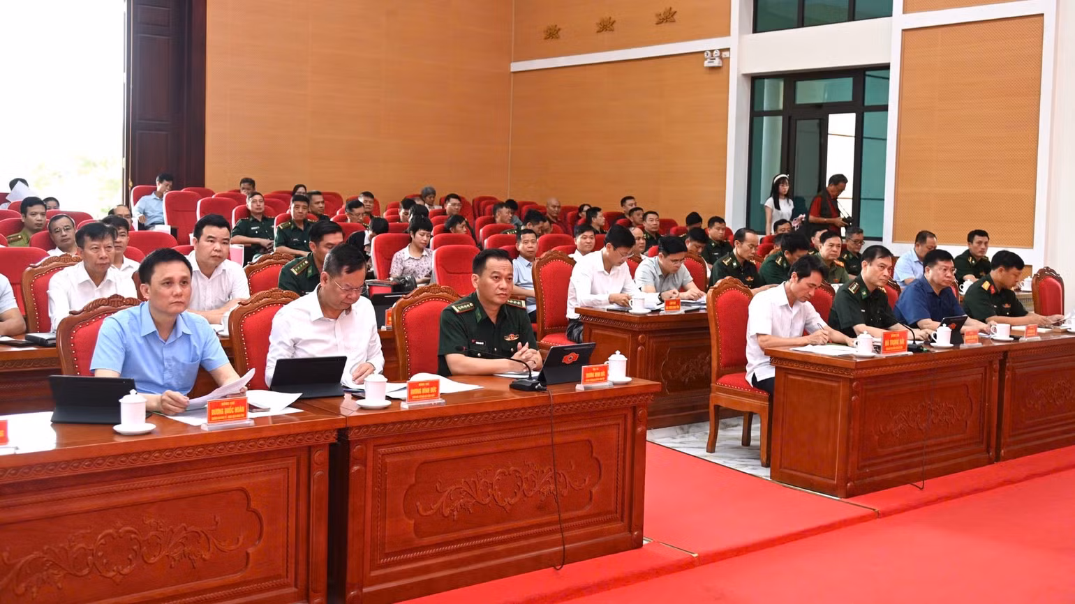 Các đại biểu dự hội thảo. (Ảnh: VŨ DŨNG)