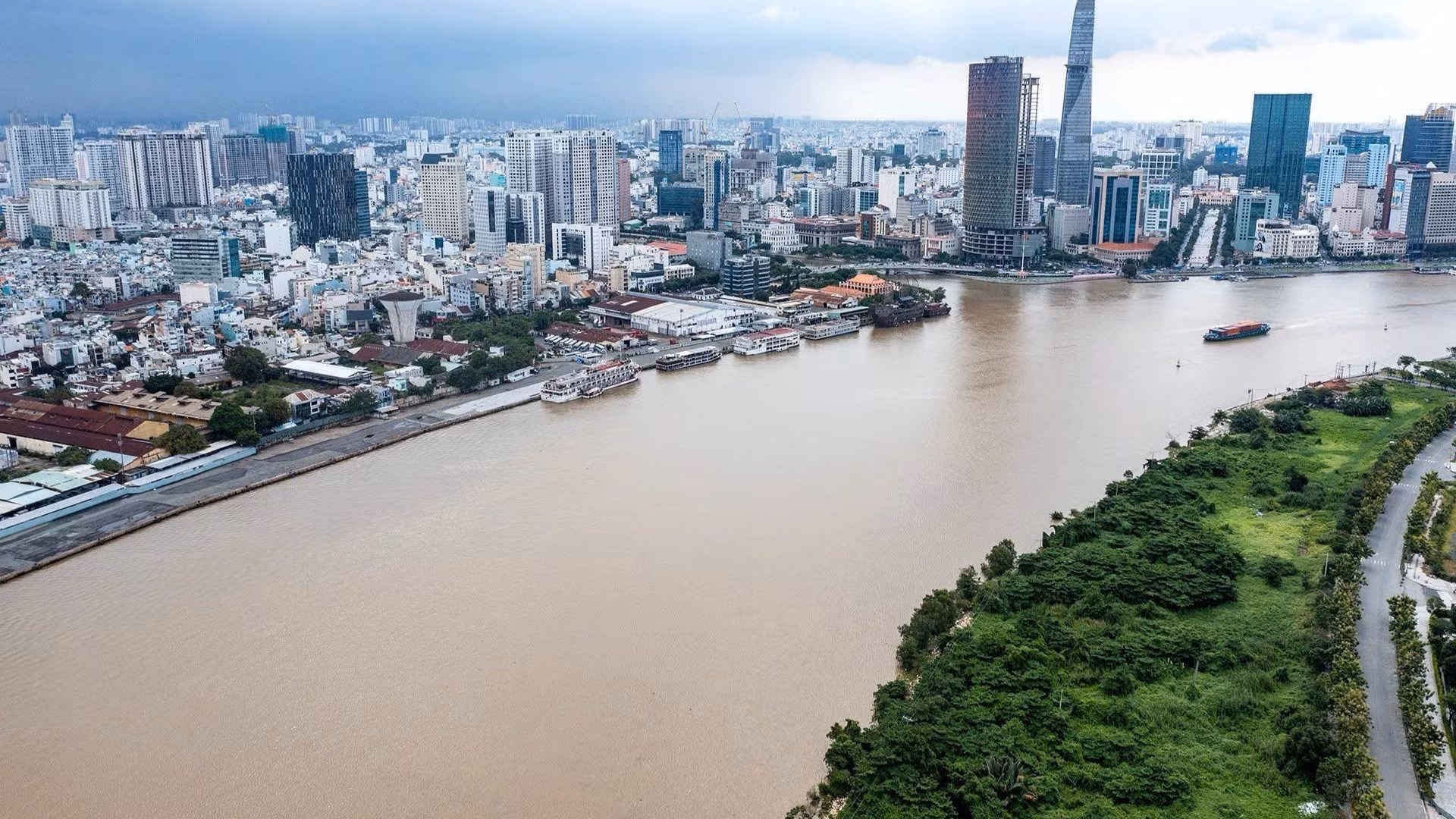 Một góc Thành phố Hồ Chí Minh. 