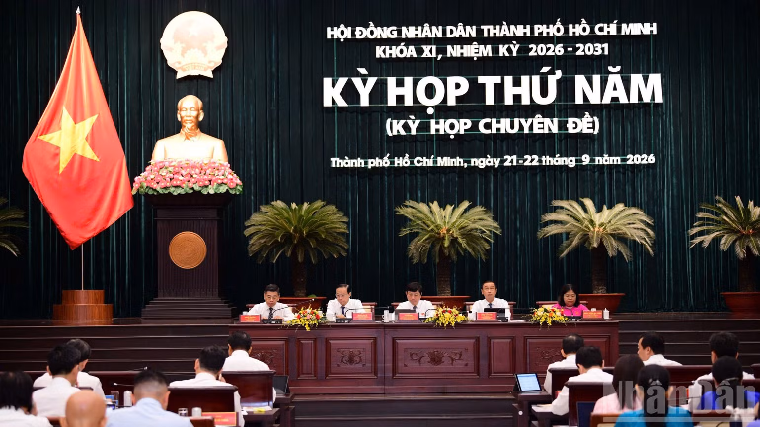 Kỳ họp thứ 5, Hội đồng nhân dân Thành phố Hồ Chí Minh khóa XI, nhiệm kỳ 2026-2031 đã thông qua chủ trương đầu tư dự án xây dựng hoàn thiện hạ tầng kỹ thuật Khu liên hợp xử lý chất thải rắn Tây Bắc. (Ảnh: THẾ ANH)