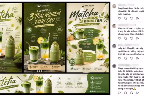 Nhiều khách hàng chia sẻ sẵn sàng bỏ qua trải nghiệm các hàng quán vì trông thấy quán sử dụng các thiết kế do AI tạo ra.