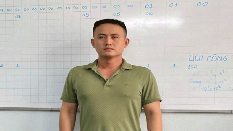 Bị cáo Ngô Minh Thông.