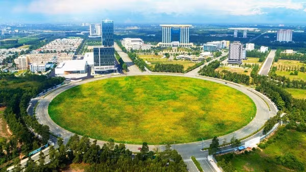 Trung tâm Đô thị Khoa học công nghệ bắc Thành phố Hồ Chí Minh tại phường Bình Dương, Thành phố Hồ Chí Minh.