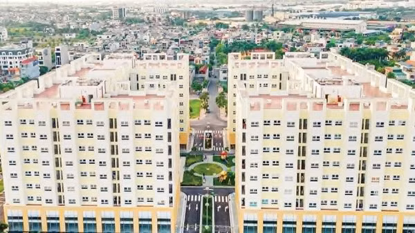 Khu nhà ở xã hội Vũ Phúc, tỉnh Hưng Yên.