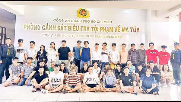 Công an Thành phố Hồ Chí Minh khởi tố nhiều đối tượng buôn bán, vận chuyển và tàng trữ ma túy (Ảnh Cơ quan Công an cung cấp)