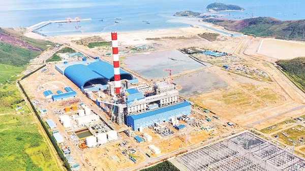 Toàn cảnh Trung tâm điện lực Quảng Trạch (trong ảnh: Nhà máy nhiệt điện Quảng Trạch I dự kiến phát điện thương mại trong tháng 10/2026).