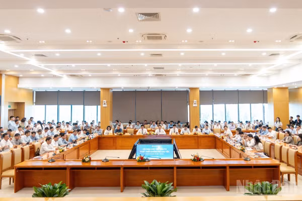 Hội nghị xúc tiến đầu tư phát triển đường cao tốc Việt Nam đến năm 2030. (Ảnh: HUY VŨ)