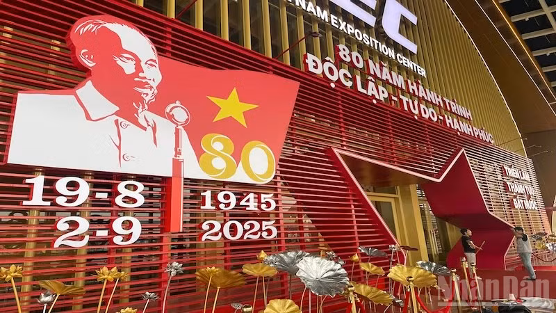 Triển lãm “80 năm hành trình Độc lập-Tự do-Hạnh phúc” sẽ diễn ra từ 28/8 đến 5/9. 