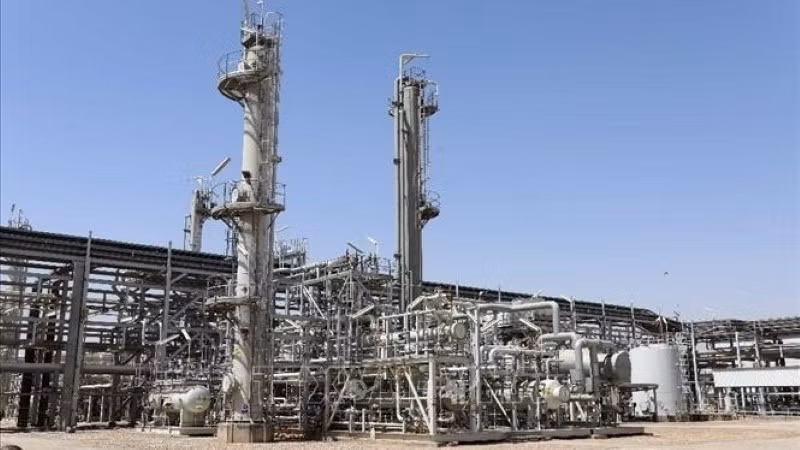 Nhà máy lọc dầu tại tỉnh Wasit, Iraq. (Ảnh THX/TTXVN)