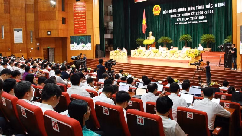 Toàn cảnh kỳ họp.