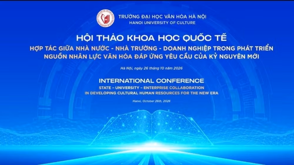 Hội thảo về phát triển nguồn nhân lực văn hóa đáp ứng yêu cầu trong kỷ nguyên mới. (Ảnh: Ban tổ chức cung cấp)
