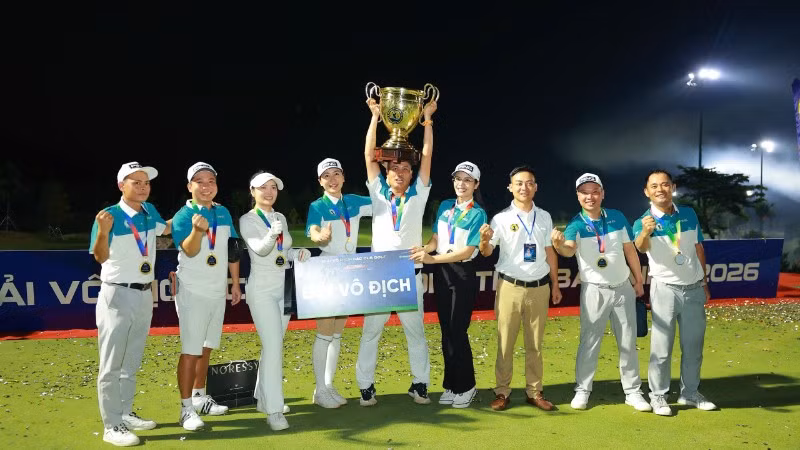 Câu lạc bộ Tiên Du xuất sắc giành ngôi vị quán quân Giải Vô địch các Câu lạc bộ Golf tỉnh Bắc Ninh lần thứ I.