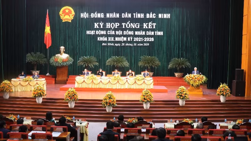 Toàn cảnh kỳ họp.