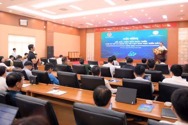 Hội nghị kết nối, thúc đẩy phát triển chữ ký số và dịch vụ tin cậy khu vực miền bắc năm 2026. (Ảnh: Ban tổ chức cung cấp)