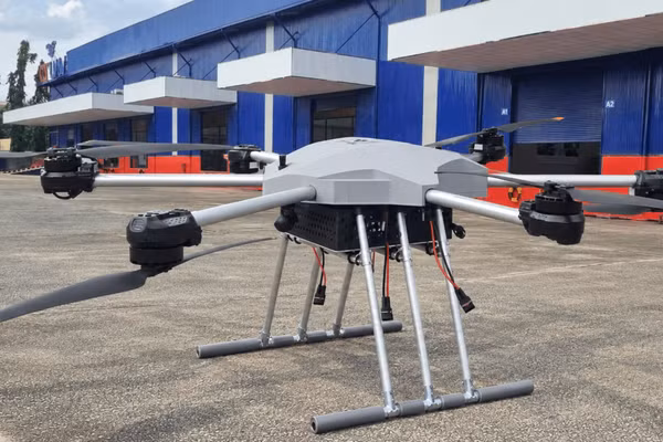 UAV CT Pegas 230 có khối lượng cất cánh tối đa 230kg, tải trọng tới 100kg. (Ảnh: CT Group)