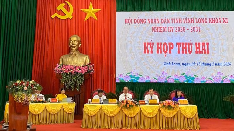 Hội đồng nhân dân tỉnh Vĩnh Long, khóa XI, nhiệm kỳ 2026-2031 tổ chức Kỳ họp thứ hai xem xét nhiều nội dung quan trọng phát triển kinh tế-xã hội.