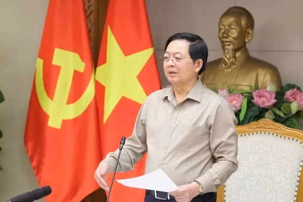 Phó Thủ tướng Hồ Quốc Dũng phát biểu ý kiến chỉ đạo tại cuộc họp. (Ảnh: chinhphu.vn/Gia Huy)