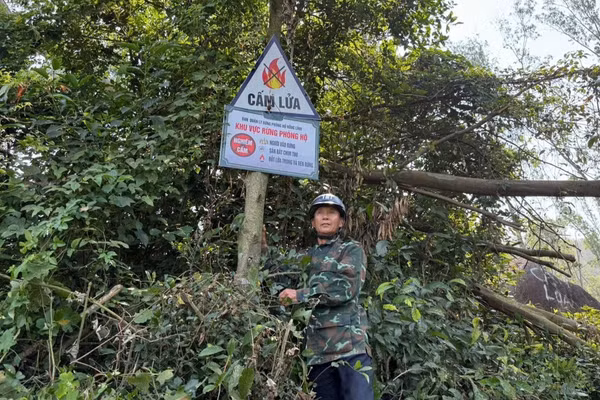 Người dân Hà Tĩnh luôn chủ động, cảnh giác trước nguy cơ cháy rừng.