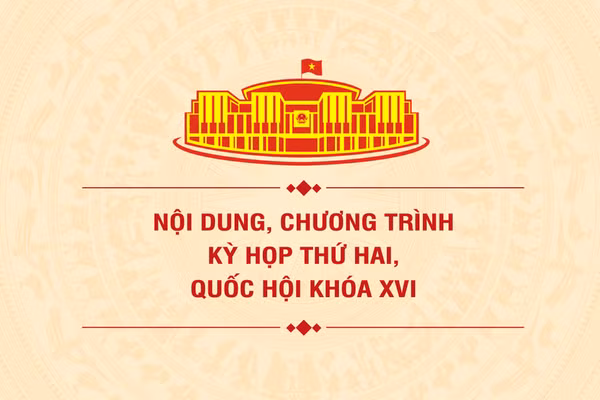 [Infographic] Nội dung, chương trình dự kiến Kỳ họp thứ hai, Quốc hội khóa XVI