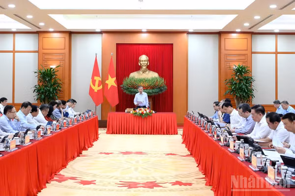Tổng Bí thư, Chủ tịch nước Tô Lâm chủ trì Phiên họp (Ảnh: ĐĂNG KHOA)