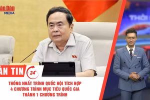 [Video] Thời sự 24h ngày 14/8/2026: Thống nhất trình Quốc hội tích hợp 4 chương trình mục tiêu quốc gia thành 1 chương trình 