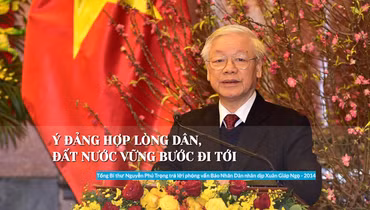 Ý Đảng hợp lòng dân, đất nước vững bước đi tới