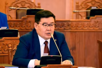 Thủ tướng Mông Cổ Gombojav Zandanshatar. (Ảnh: Tân Hoa xã)