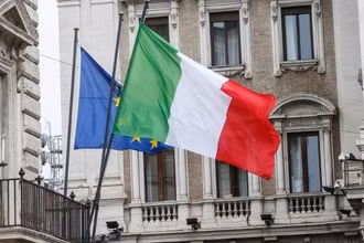 Quốc kỳ Italia. (Ảnh: Vatican News)