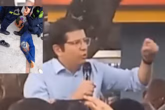 Thượng nghị sĩ Colombia Miguel Uribe Turbay. (Ảnh: Redes sociales/X)