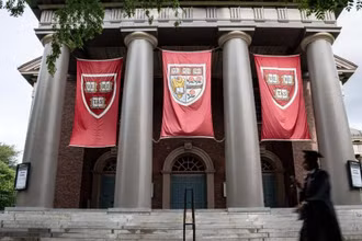 Khuôn viên Đại học Harvard tại Cambridge, Massachusetts. (Ảnh: Tân Hoa xã)