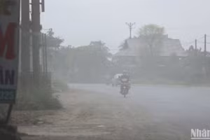 Hà Nội liên tiếp ghi nhận chất lượng không khí ở mức nguy hại. (Ảnh minh họa)