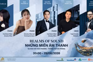 Hòa nhạc “Những miền âm thanh" có sự tham gia của các nghệ sĩ từng dành nhiều giải thưởng quốc tế. (Ảnh: BTC)