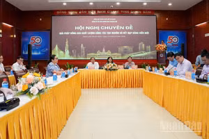 Toàn cảnh hội nghị. (Ảnh: Vương Lê)