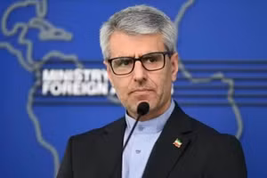 Người phát ngôn Bộ Ngoại giao Iran Esmaeil Baghaei. (Ảnh: THX/TTXVN)