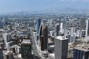Quang cảnh thành phố Addis Ababa, Ethiopia. (Ảnh minh họa: TÂN HOA XÃ)