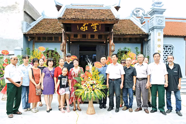 Ngày nhà văn Kim Lân về làng ảnh 1