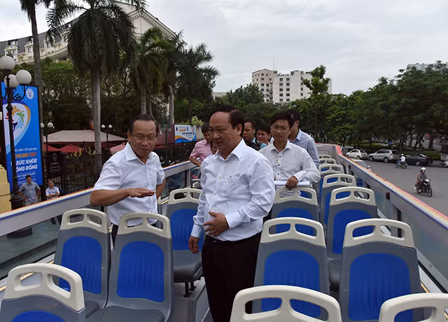 Chạy thử nghiệm xe buýt hai tầng tại Thủ đô ảnh 3 Chạy thử nghiệm xe buýt hai tầng tại Thủ đô ảnh 3