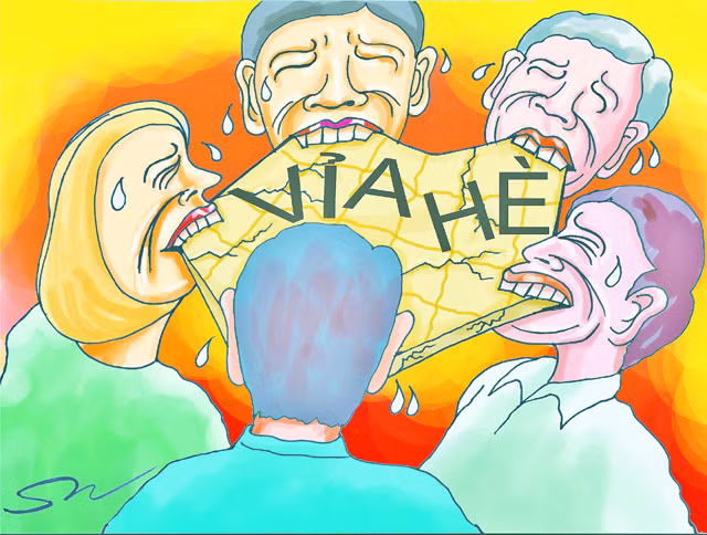 Tuyên chiến với vỉa hè ảnh 3