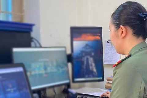 Xây dựng Luật An ninh dữ liệu đáp ứng yêu cầu bảo vệ chủ quyền dữ liệu quốc gia, tạo điều kiện thuận lợi cho phát triển kinh tế số. (Ảnh minh họa: Bộ Công an)