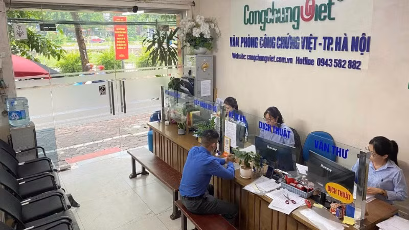 Hạ tầng công nghệ thông tin tại nhiều Văn phòng công chứng còn chưa đáp ứng yêu cầu công chứng điện tử.