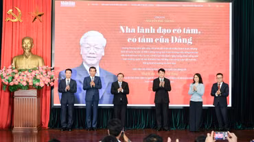 Khai trương Trang thông tin đặc biệt "Tổng Bí thư Nguyễn Phú Trọng - Nhà lãnh đạo có tâm, có tầm của Đảng"