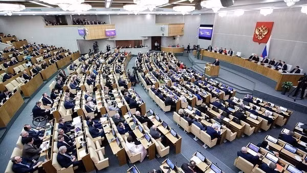 Một phiên họp Duma Quốc gia (Hạ viện) Nga ở Moskva. (Ảnh: IRNA/TTXVN)