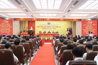 Toàn cảnh Đại hội đại biểu Tổng công ty Điện lực thành phố Hà Nội lần thứ IV, nhiệm kỳ 2025-2030. (Ảnh: EVNHANOI)