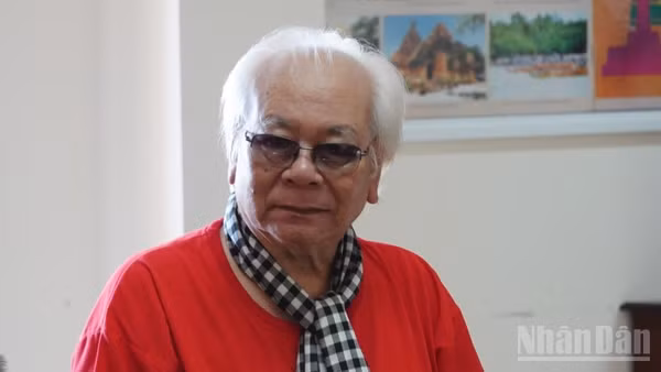 Nhạc sĩ Trần Xuân Tiến. (Ảnh: LINH BẢO)
