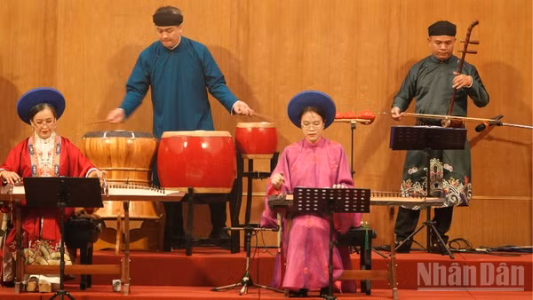 Các nghệ sĩ từ khoa Âm nhạc truyền thống, Nhạc viện Thành phố Hồ Chí Minh sẽ biểu diễn tại Liên hoan Âm nhạc dân tộc quốc tế Thành phố Hồ Chí Minh 2026. (Ảnh: LINH BẢO)