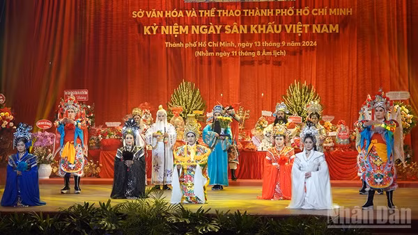 Tái hiện Lễ Đại bội trong các chương trình, lễ hội lớn của Thành phố Hồ Chí Minh. (Ảnh: LINH BẢO)