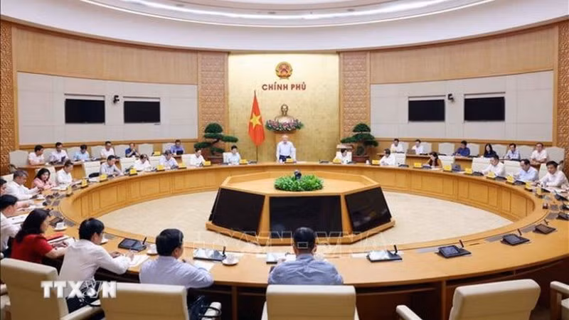 Quang cảnh cuộc họp. (Ảnh: PHẠM KIÊN/TTXVN)