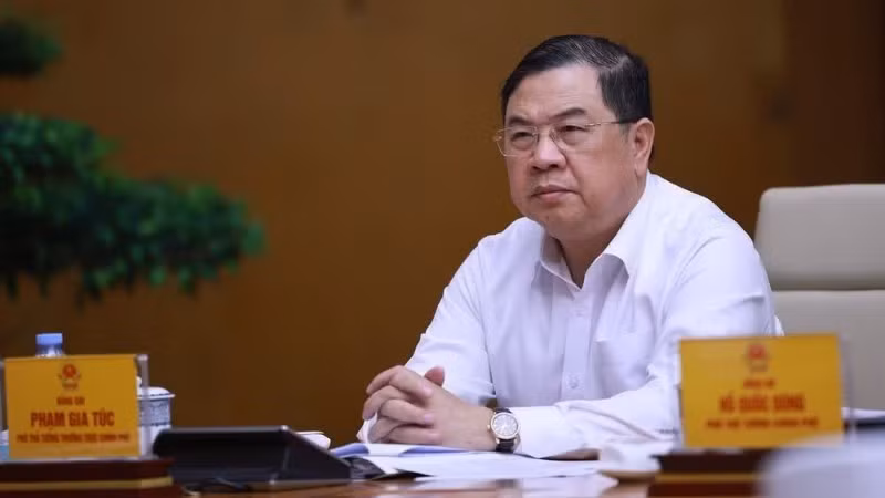 Phó Thủ tướng Thường trực Chính phủ Phạm Gia Túc làm Chủ tịch Hội đồng quốc gia về tư pháp người chưa thành niên. (Ảnh: TTXVN)