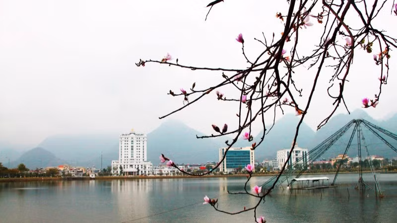Một góc đô thị Lai Châu. (Ảnh: laichau.gov.vn)