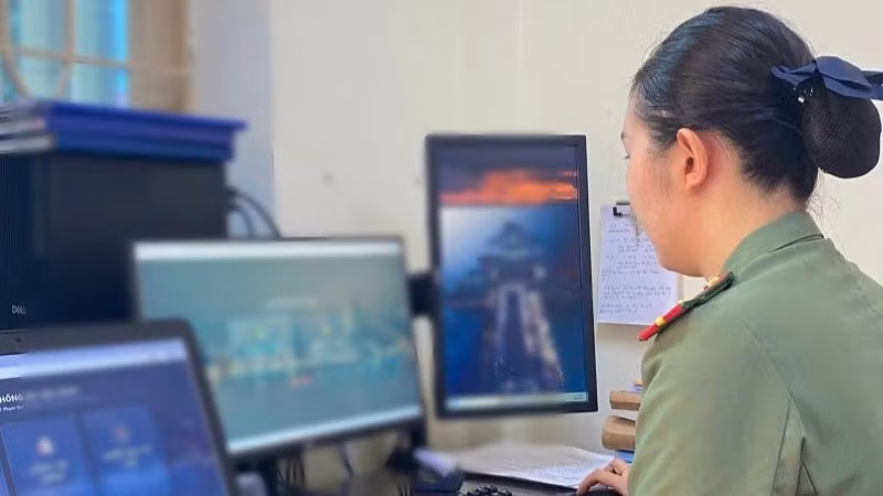 Xây dựng Luật An ninh dữ liệu đáp ứng yêu cầu bảo vệ chủ quyền dữ liệu quốc gia, tạo điều kiện thuận lợi cho phát triển kinh tế số. (Ảnh minh họa: Bộ Công an)